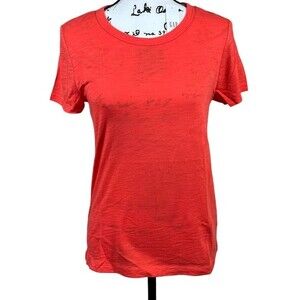 Gap Orange women Tee  short sleeve top size M casual relax fit